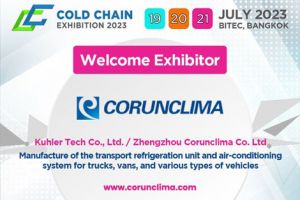 Corunclima Team Will Attend The Cold Chain Exhibition in Thailand