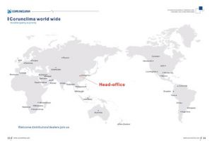 Corunclima has established partnerships with distributors and dealers worldwide