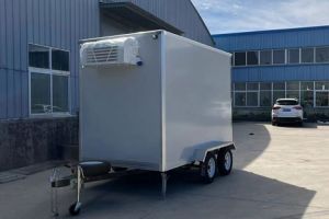 Corunclima Mobile Trailer Refrigeration Unit delivers AC Powered Cooling